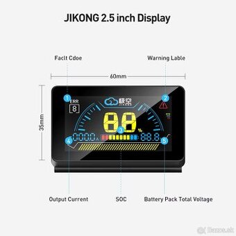 JIKONG BMS LCD 2.3 inch Display