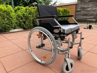 predám nový invalidný vozík odľahčený šírka sedu 51cm