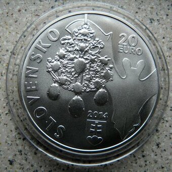 20 eur Slovensko 2014 Opálové bane bk