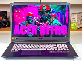 Herný notebook ACER NITRO | RYZEN 5800H | 32GB | RTX 3060