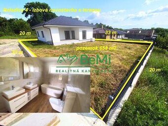 Rodinný dom NOVOSTAVBA Beladice pozemok 658 m2 ID 565-12-MIG