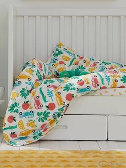 IKEA RORANDE Set 3ks plachta a navliecka vakus paplon