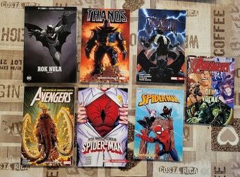Detské knihy - Marvel komiksy, Minecraft, Záhady, Sirotková,