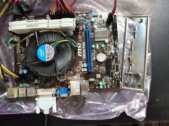 MSI H81M-P33, i3 4170 3,7Ghz, 8GB RAM