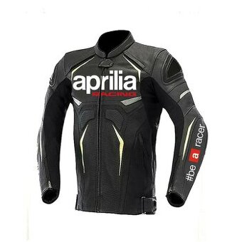Moto Kožená Bunda Aprilia
