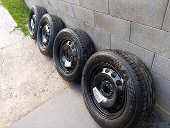 Disk R16, 6,5Jx16, 5x112, ET46 + letné pneu Kumho 205/60 R16