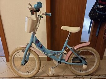 predám bicykel 16" pre dievča + náhradné duše