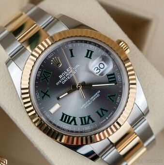 Rolex Datejust 126333 Wimbeldon kombinacia 18kt zlato Ocel