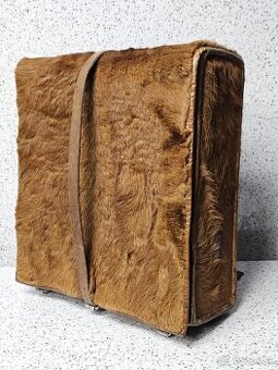 Unikátny starožitný batoh 》Švajčiarsko z roku 1955