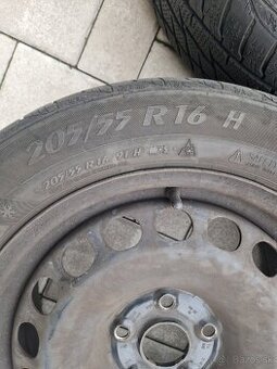 Zimné pneumatiky s diskami 205/55/R16 H