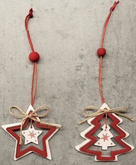 Vianočné ozdoby: 1 ks / 0,40 €