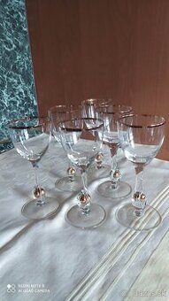 Poháre zlatá Zuzana číra - 1