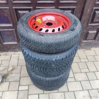 Zimné pneu na diskoch 4ks 155/70 R13