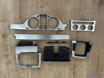 Vw passat b6 dekor lišty interiéru brusený hlinik
