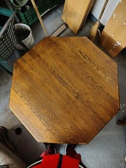 Konferenčný stôl DUB osemhran 100x100 cm