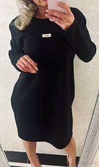 Damske voľne talianske šaty black