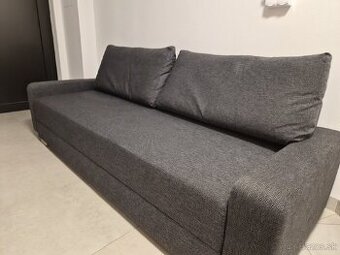Na Predaj: Moderný Rozkladací Gauč (Tmavosivý)