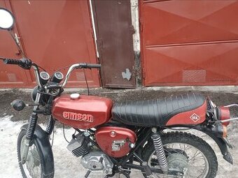 Motocykel Simson enduro