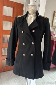 Dámsky vlnený kabát