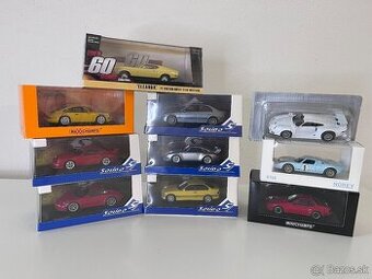 Predám 1/43 a 1/18 modely aj otváracie časti (Nerozbalené)