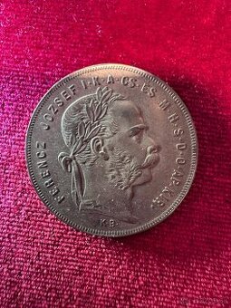 Zlatnik 1878 kb stav 