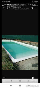 Prodám laminátový bazén 5x3x1,5m