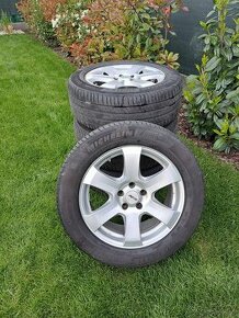 Autec hlinikove disky a Michelin 235/55/R17 - 1