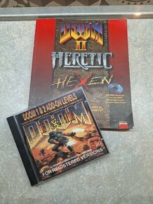 DOOM, HERETIC, HEXEN + CD DOOM - 1