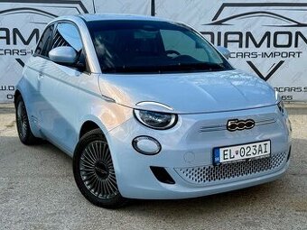 ✴️ FIAT 500e ICON 42 KWh 87KW/118 KONÍ•4/2021•32 000KM•DPH