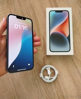iPhone 14 128gb Modrý