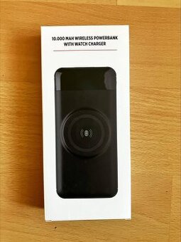 Bezdrôtová powerbanka 10 000 mAh aj s nabíjačkou hodiniek a
