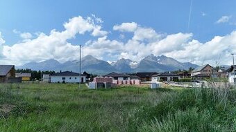 Stavebný pozemok pod Vysokými Tatrami 700m2