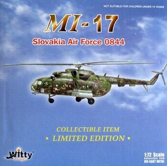 1/72 Mi-17 Hip Helicopter Slovakia Witty Wings