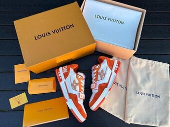 Louis vuitton tenisky orange full box