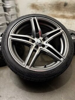 Letná sada 5x100 R18 , 225/40/18 - Octavia 1, Scala, Rapid