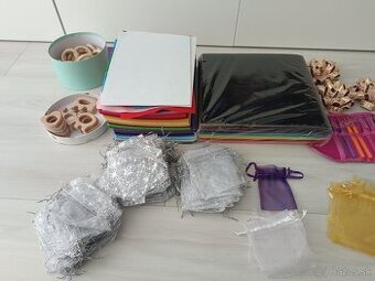 Kreatívny mix, filc, háčiky, výplne do hračiek