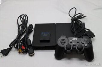 PlayStation 2 Slim SCPH-90004 + karta + ovládač