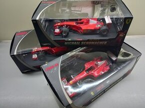 3x F1 FERRARI F2000 2001 a 2003GA SCHUMACHER HW ELITE 1:18 - 1