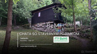 Chata so stavebným pozemkom, Sebedín - 1