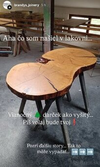 Konferenčný stolík dub dvojak