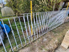 Železný plot francuzsky vzor