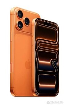 iPhone 17 pro 265gb oranžový