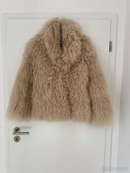 pravý kožuch z mongolskej ovce