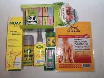 Muay thai originál thajská masť / olej s aplikatorom a iné.