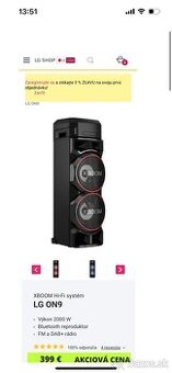 Reproduktor Xboom LG