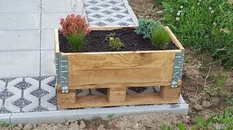 Paletové ohrádky sušené, brúsené, ideálne na vyvýšené záhony