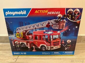 NOVÉ PLAYMOBIL CityAction 9463 Hasičské auto s rebríkom