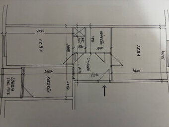 Na predaj 2 izbový byt Dubnica n/V, C. I, 50 m2