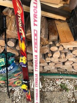 Predám značkové lyže Tyrolia a detské lyžiarky