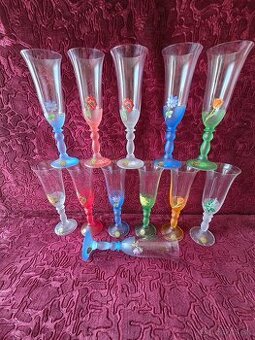 Poháre na šampanské.